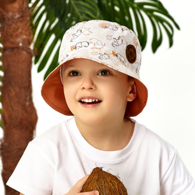 Chlapčenské klobúčiky - čiapky - letné - model - 5/415 - 54 cm